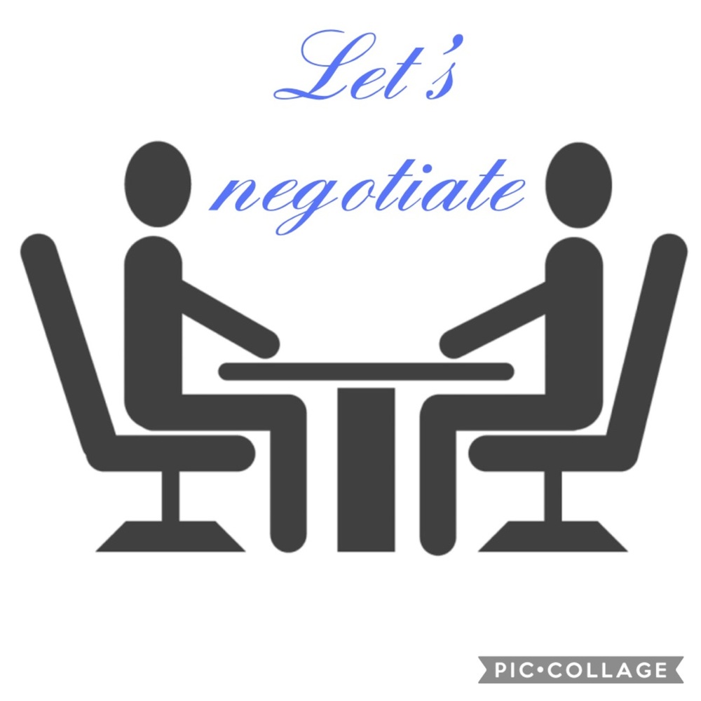 Let's negotiate. 😀